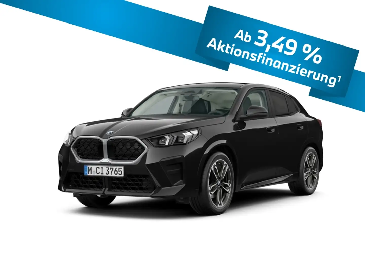 BMW X2 20 i sDrive M Sport AHK Navi Memor HarmanKardon Schwarz - 1