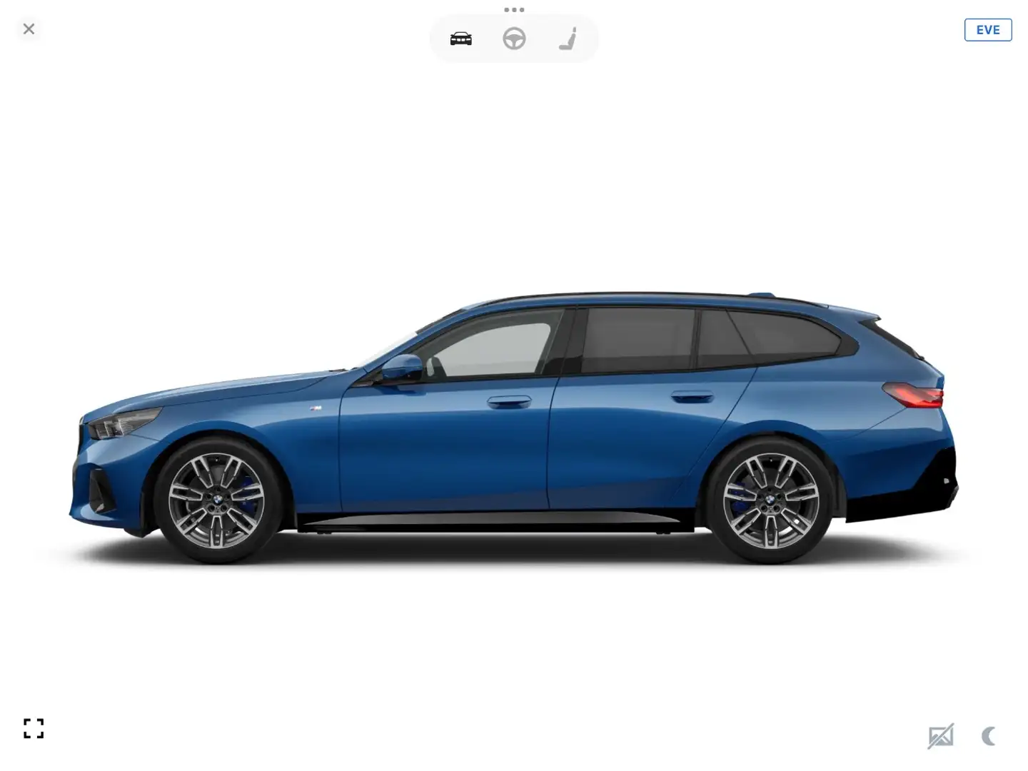 BMW 520 d xDrive Touring M Sport Pro Blau - 2