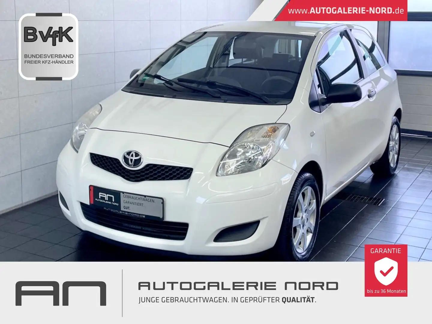 Toyota Yaris Yaris  1.0 Terra  - Klimaanlage Wit - 1