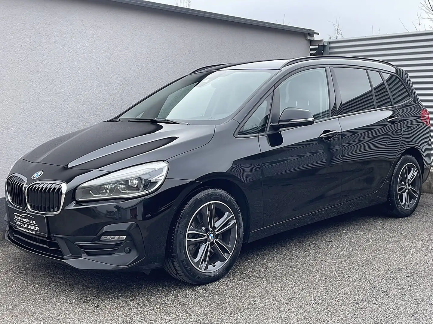 BMW 218 d xDrive Gran Tourer Aut.SPORTLINE/RÜ.KAM/SH/LE... Schwarz - 1