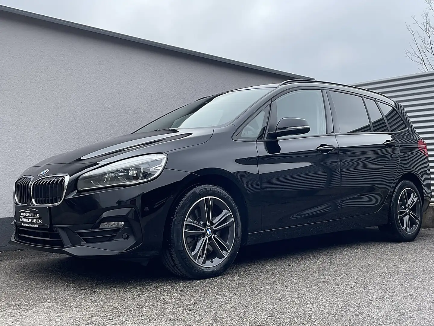 BMW 218 d xDrive Gran Tourer Aut.SPORTLINE/RÜ.KAM/SH/LE... Schwarz - 2