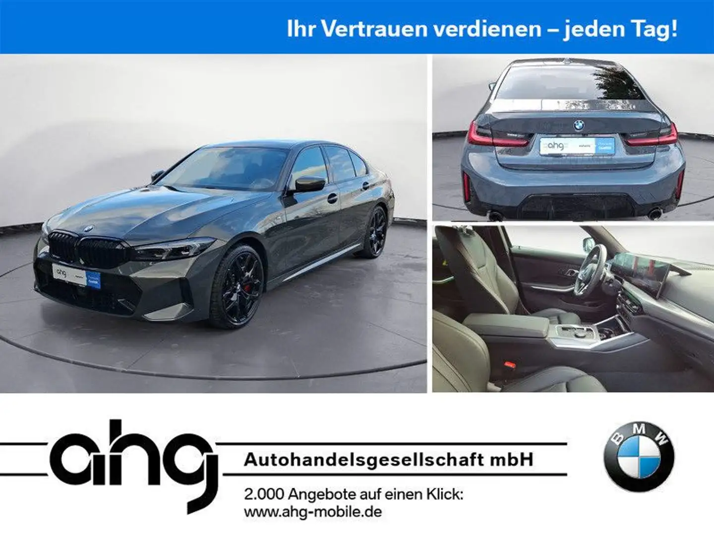 BMW 320 d xDrive Limousine M Sportpaket Innovationsp. Grau - 1