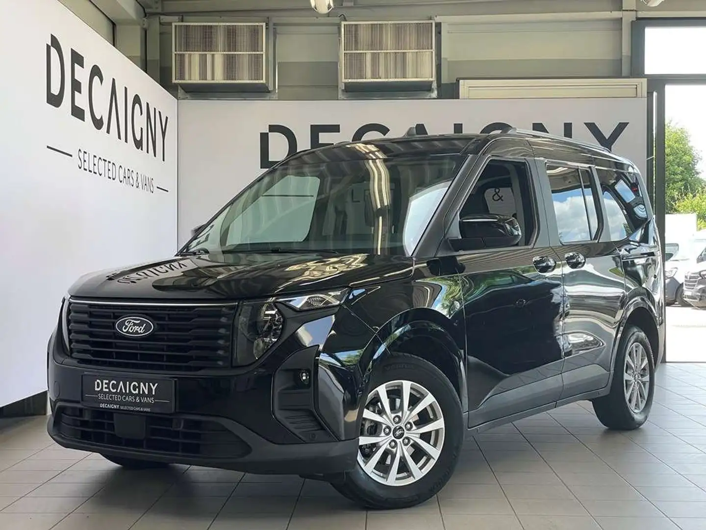 Ford Tourneo Courier 1.0 EcoBoost 5pl. *App Connect*Camera*Sensoren voo Noir - 1