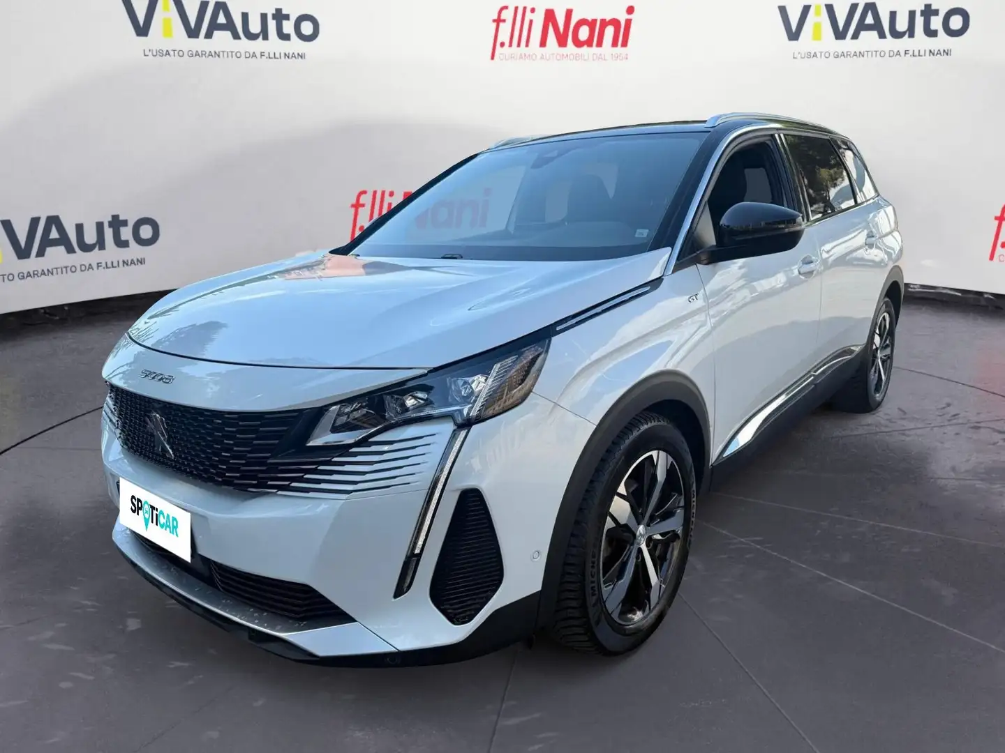 Peugeot 5008 BlueHDi 130 EAT8 S&S GT Pack IVA ESPOSTA Bianco - 1