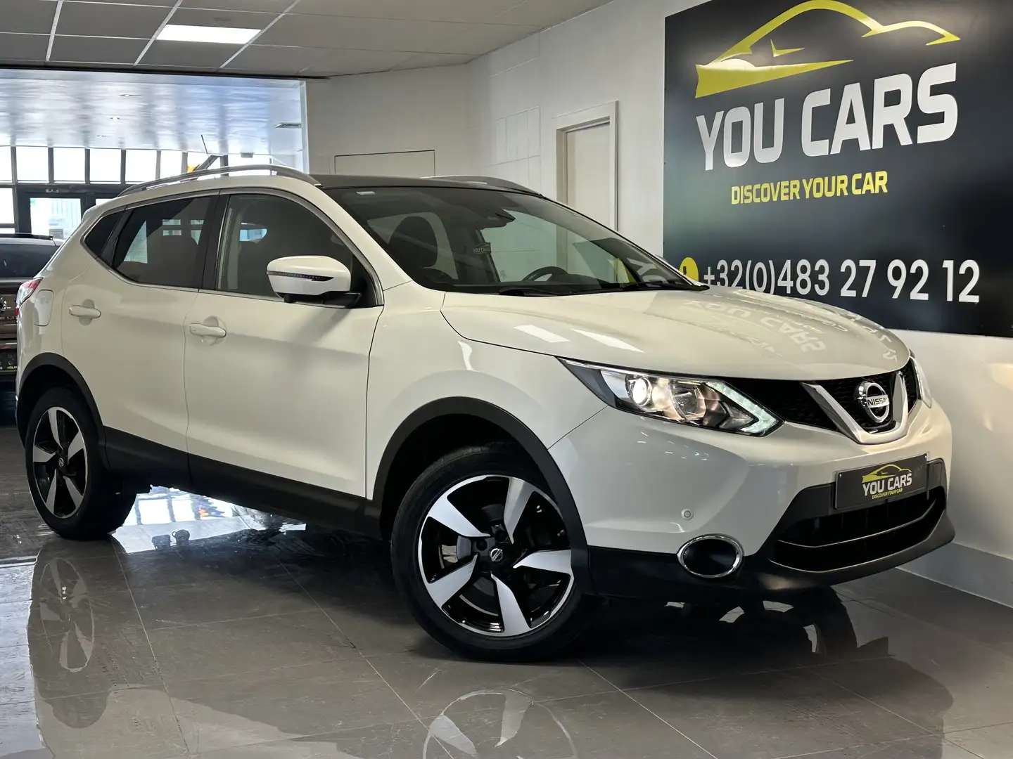 Nissan Qashqai 1.2 DIG-T N-Vision Blanc - 1