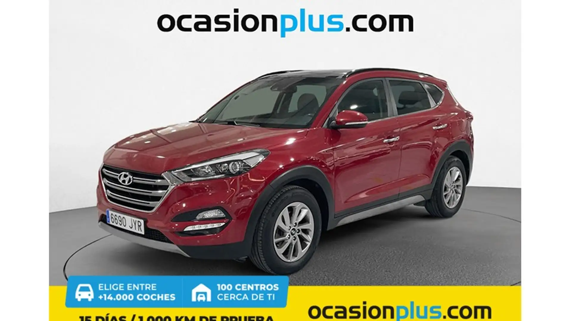 Hyundai TUCSON 1.7CRDI BD Tecno Sky DT 4x2 141 Rojo - 1