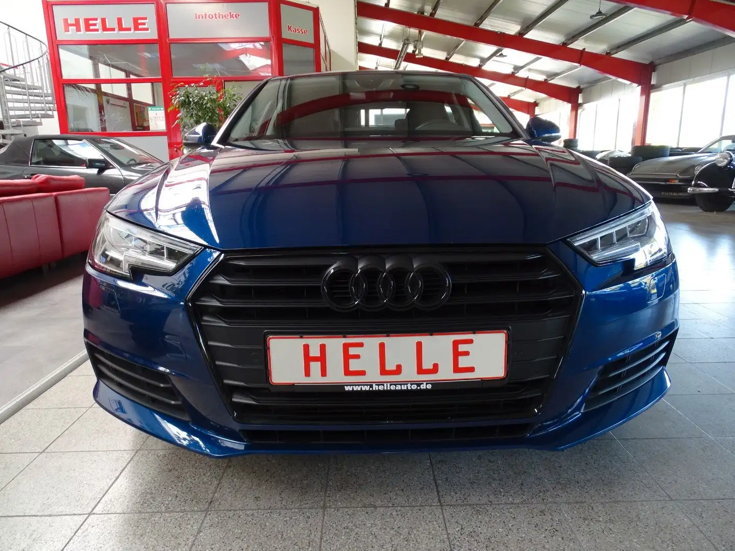Audi A4 3.0 TDI*MATRIX+GARANTIE+VIRTUAL+SHZ Blau - 2