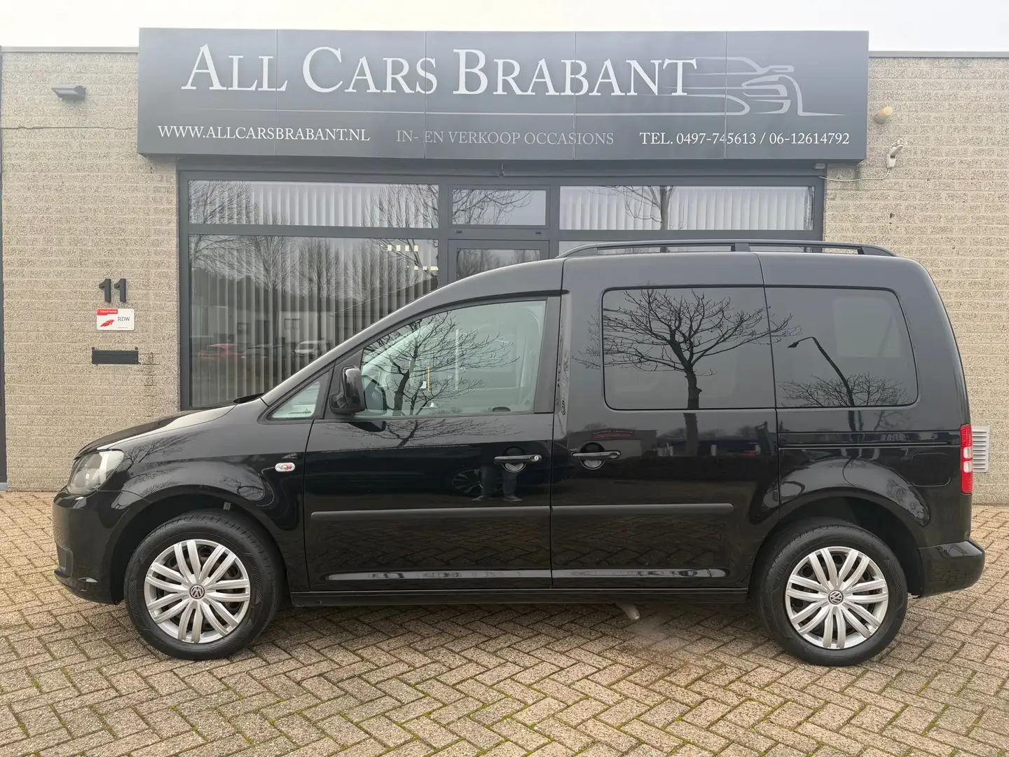 Volkswagen Caddy 1.2 TSI Rolstoelauto Rolstoel auto Rolstoelbus inv Noir - 2