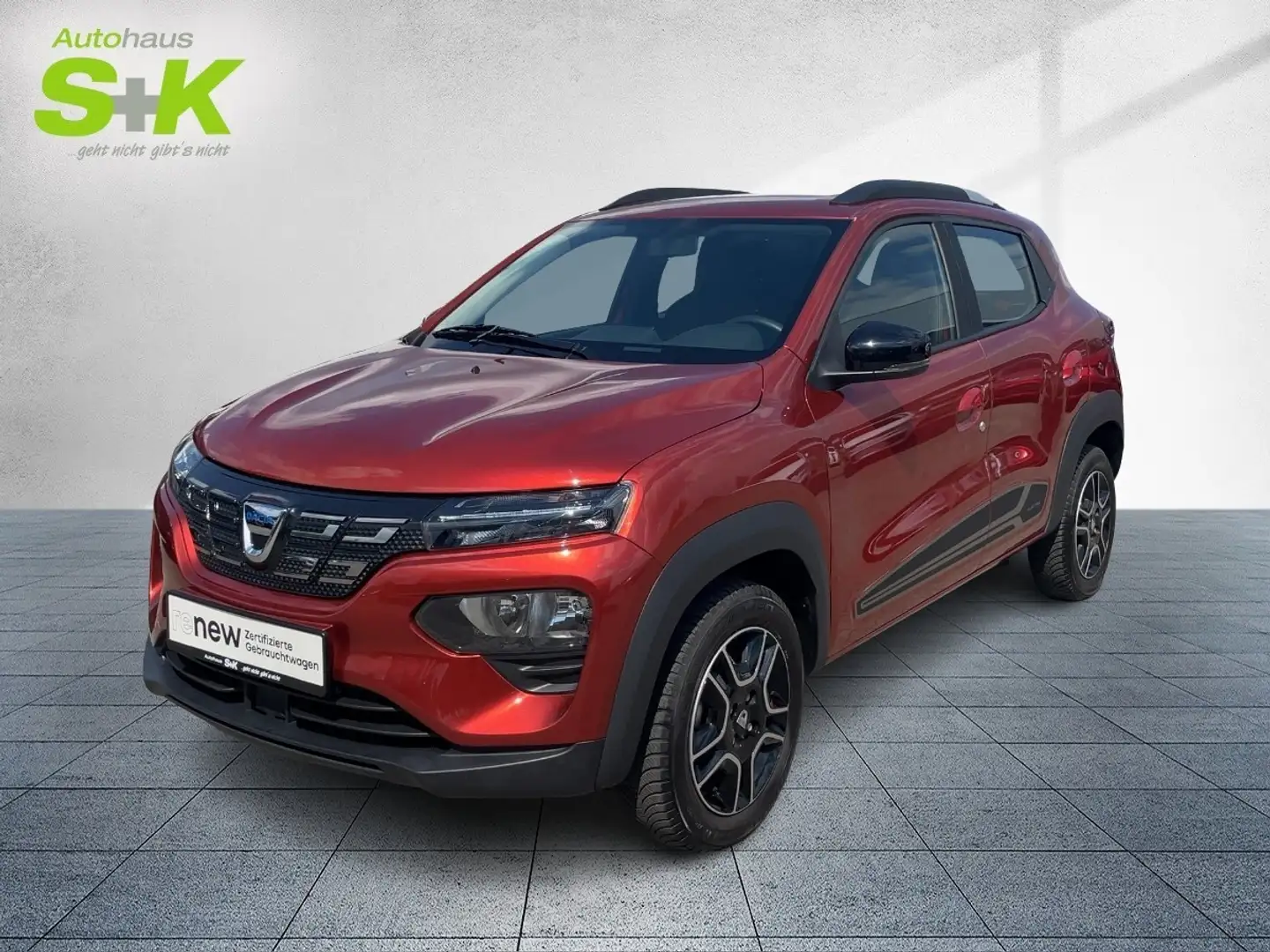 Dacia Spring 45 Comfort Plus *Kamera *Navi *Klima *EPH Rojo - 1