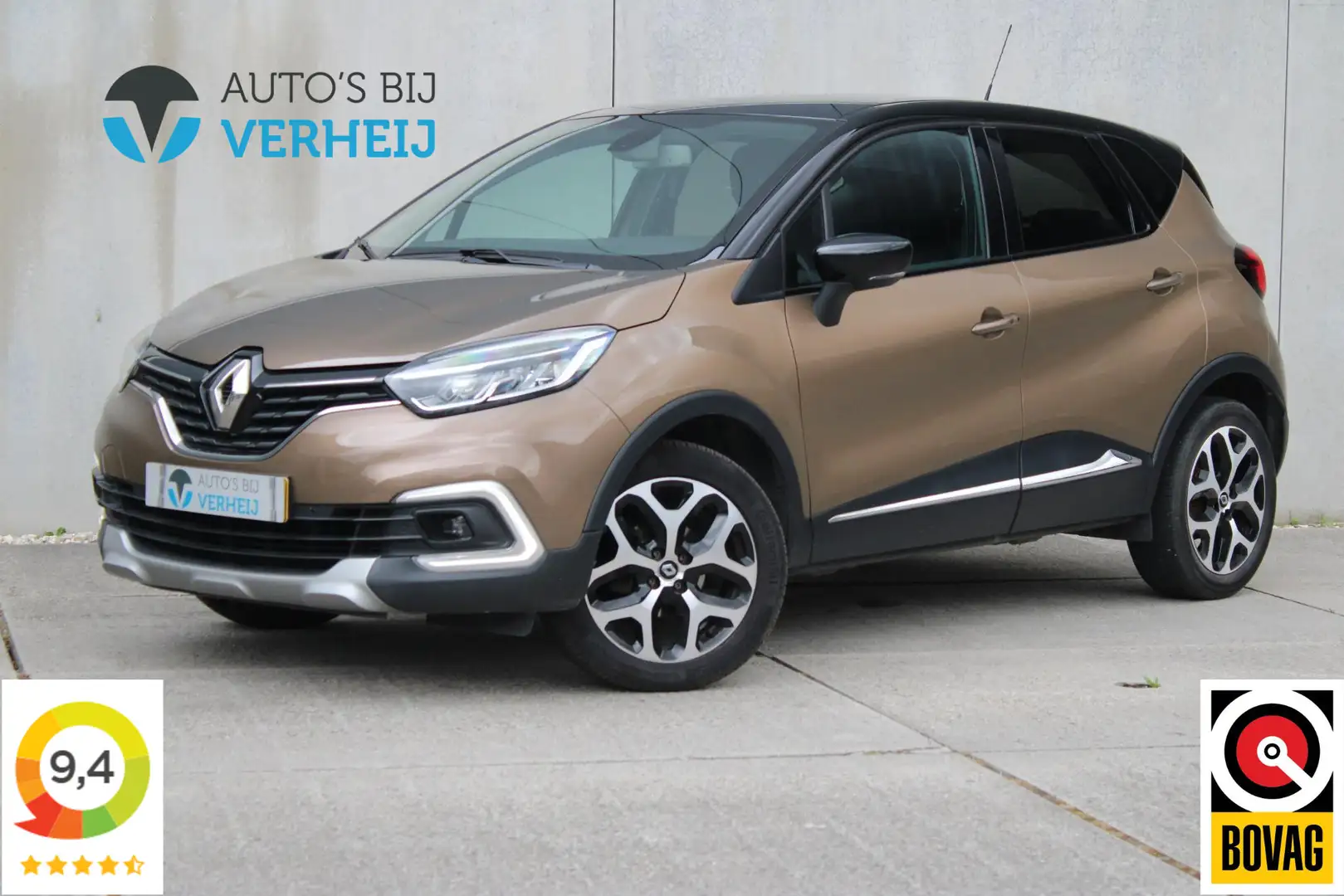 Renault Captur 0.9 TCe Intens / LEDER / CAMERA / NAVI / TREKHAAK Marrone - 1