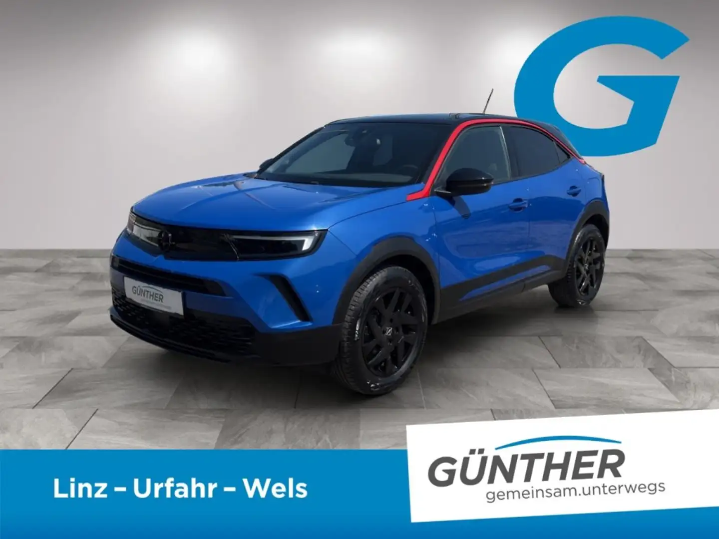 Opel Mokka GS 1.2 100HK Blau - 1