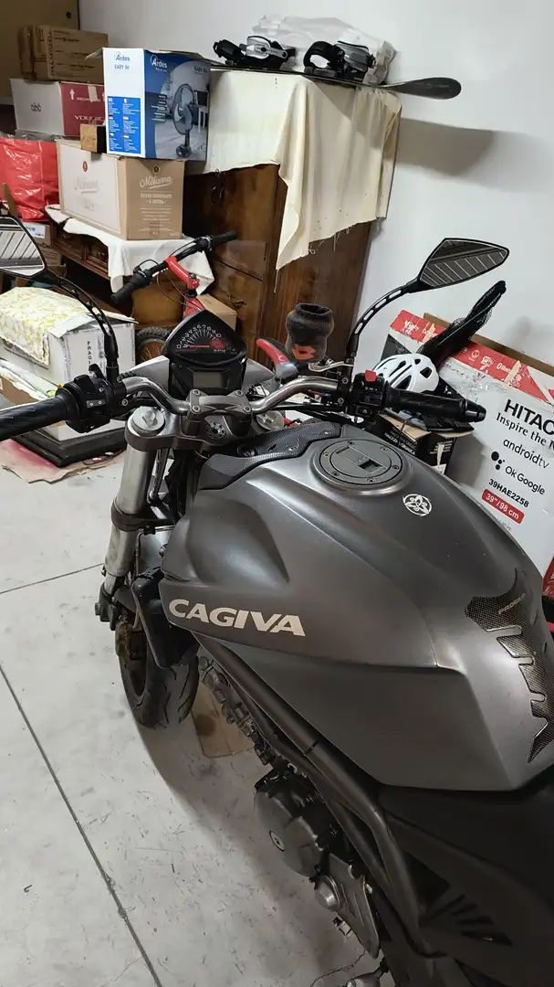 Cagiva Raptor 650 Gris - 1