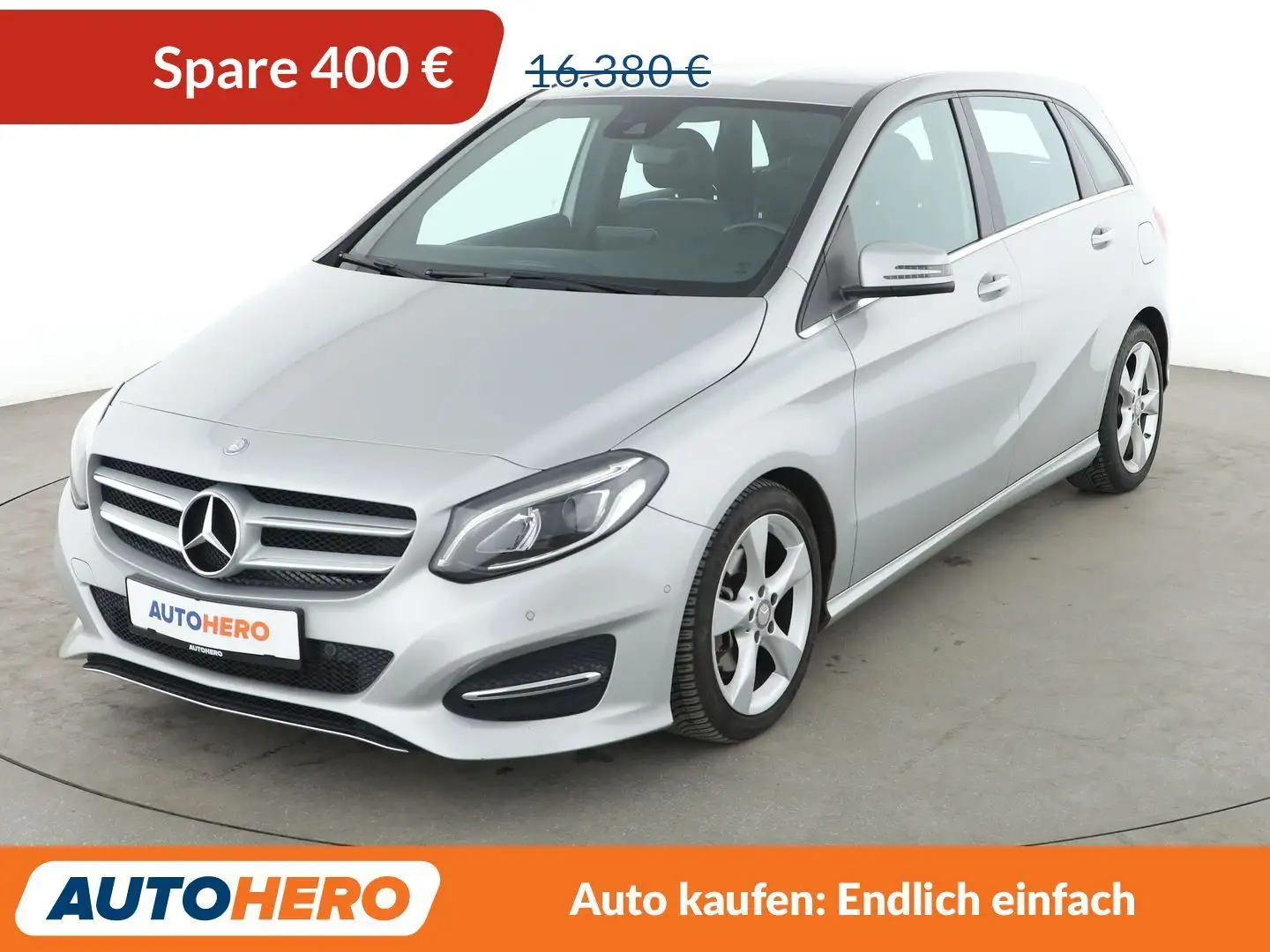 Mercedes-Benz B 160 Urban Aut.*LED*NAVI*TEMPO*CAM*PDC*SHZ*KLIMA* Plateado - 1