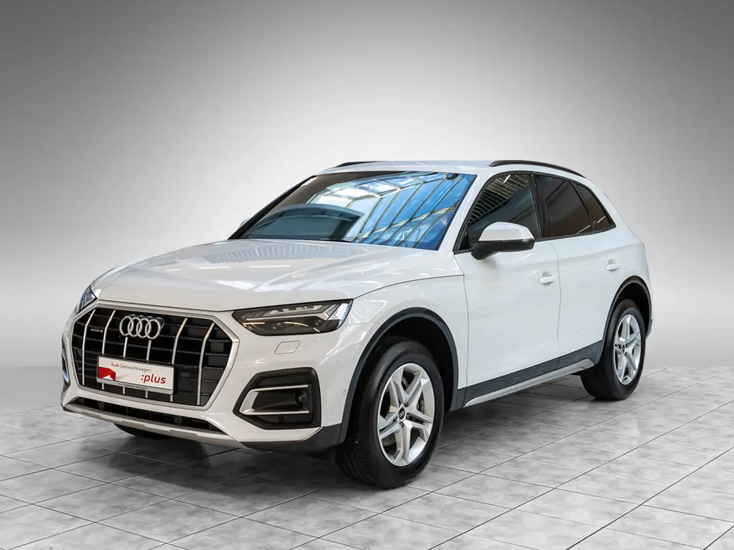 Audi Q5 40 TDI qu advanced S line Matrix HUD Kamera Blanc - 2