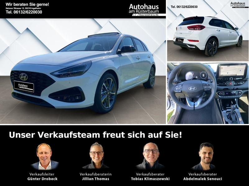 Hyundai i30 Trend FL 5-Türer (MY26) 1.6 Plus-Paket, Panoramagl
