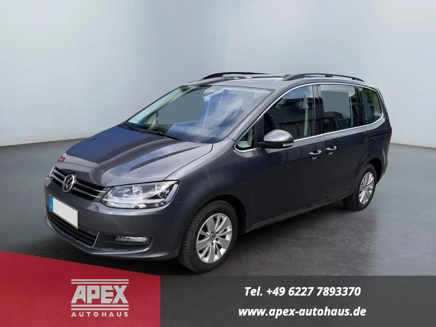 Volkswagen Sharan 1.4 TSI Highline DSG 7 Sitzer AHK NAVI elektr. ... Grau - 1