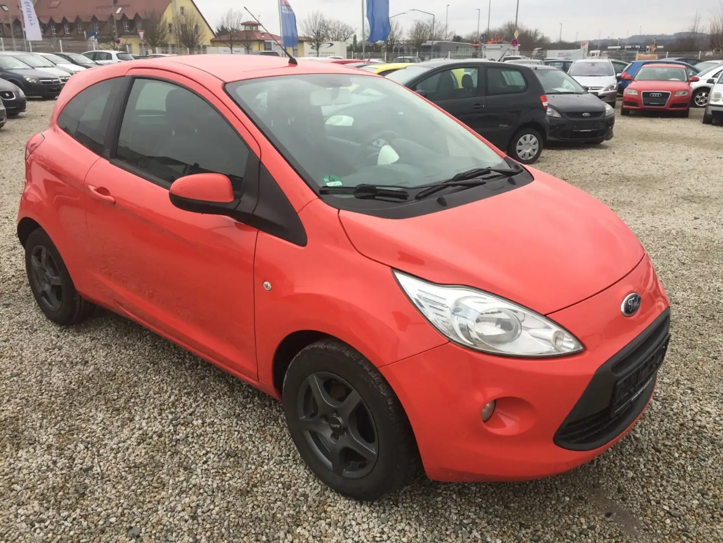 Ford Ka/Ka+ Trend,Klima,el.Fh.,Alu,Tüv Neu! Rot - 1
