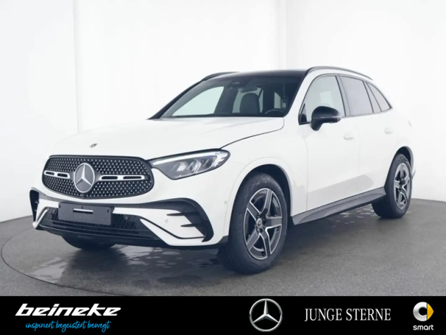 Mercedes-Benz GLC 300 GLC 300 d 4M AMG Night LED AHK Pano 360° Distron Weiß - 2