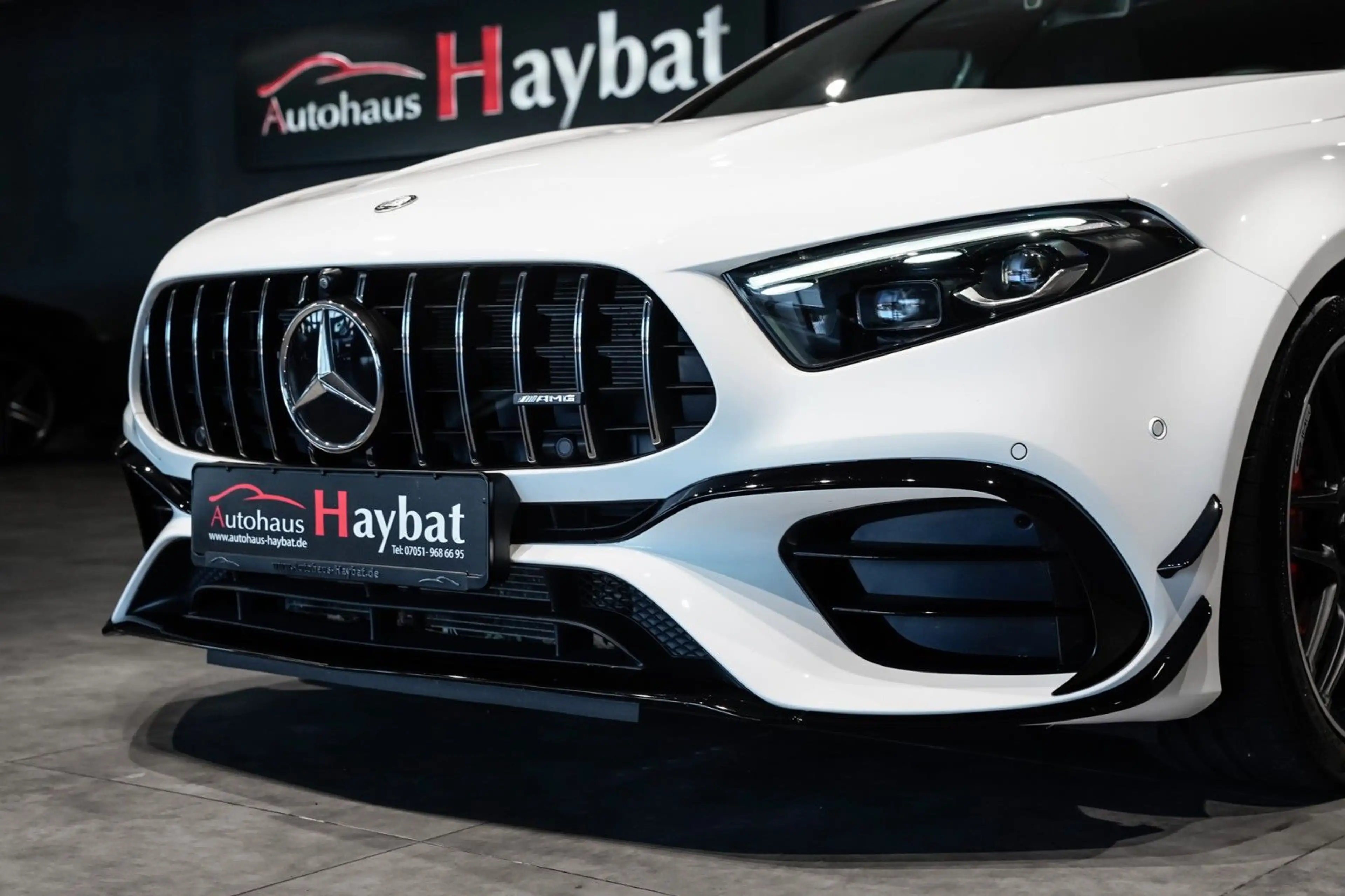 Mercedes-Benz A 45 AMG A 45 S AMG Aero Kit-Pano-Memory-360°-Drivers — photo 4