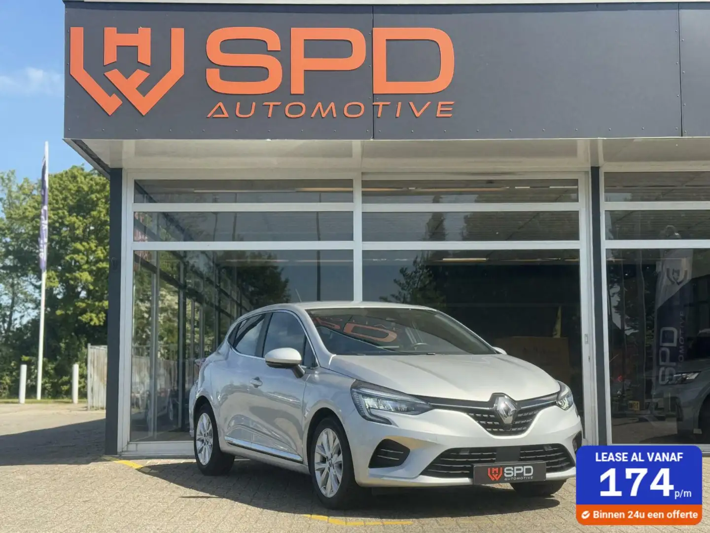 Renault Clio 1.0 TCe Intens|Groot NAV |360Cam|Afn Trek| BTW Gris - 1