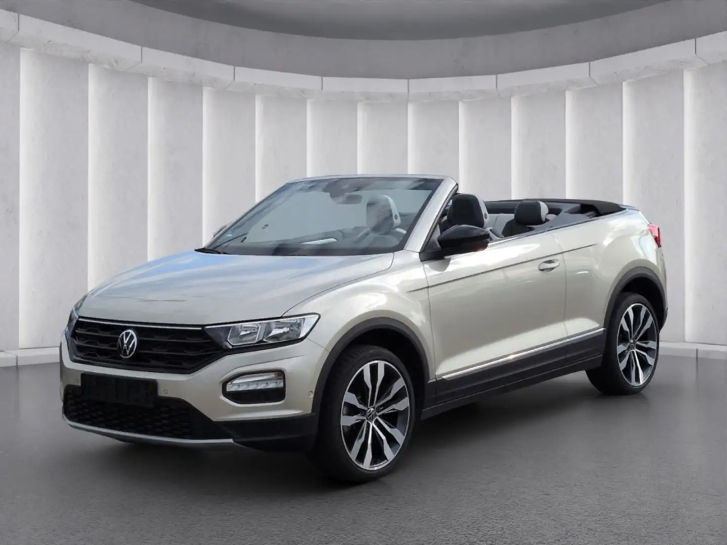 Volkswagen T-Roc Cabrio 1.5TSI*StandHzg Leder ACC R-Kam 19* Silber - 2