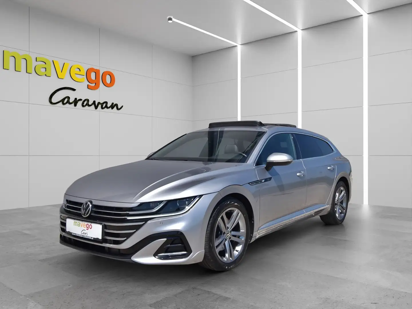 Volkswagen Arteon SB 2,0 TDI SCR R-Line DSG **ERSTBESITZ*LEASING** Grau - 1