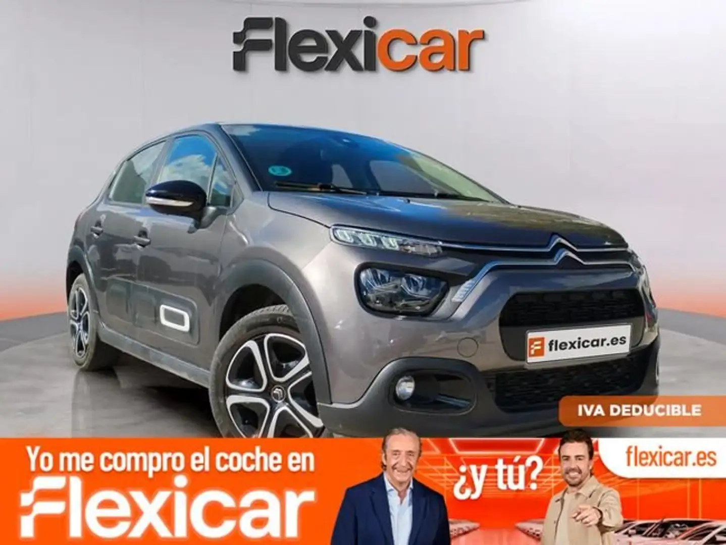 Citroen C3 BlueHDi 75KW (100CV) Plus Gris - 1
