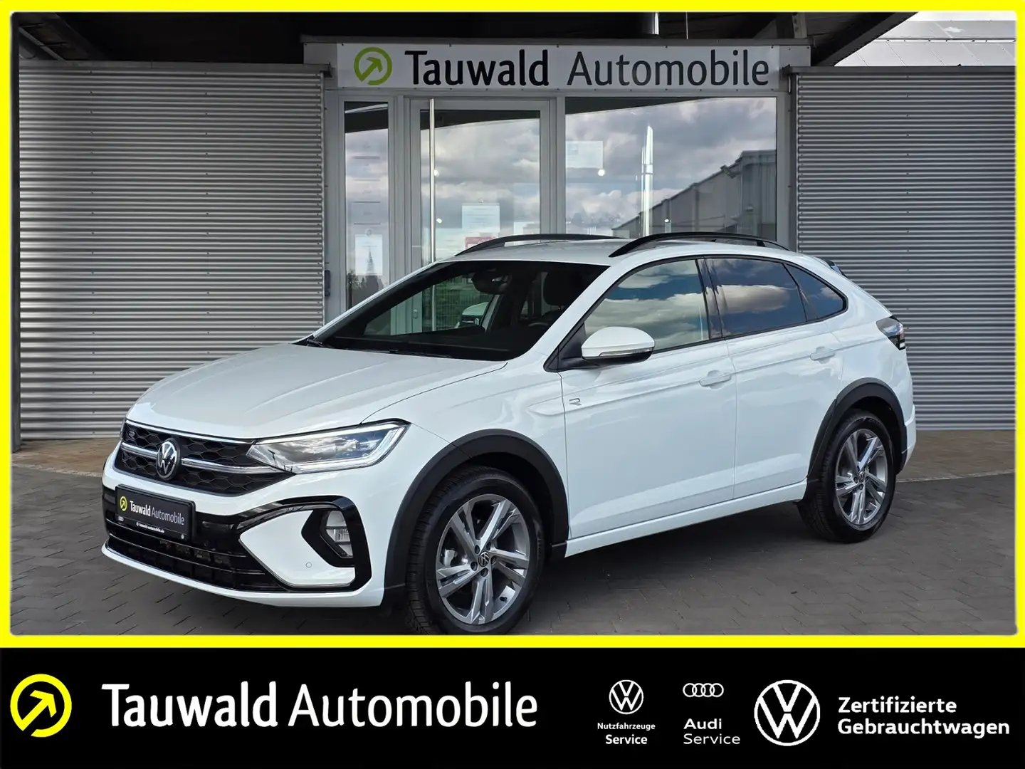 Volkswagen Taigo 1.5 TSI DSG R-Line MATRIX/RFK/ACC/IQ/GJR Weiß - 1
