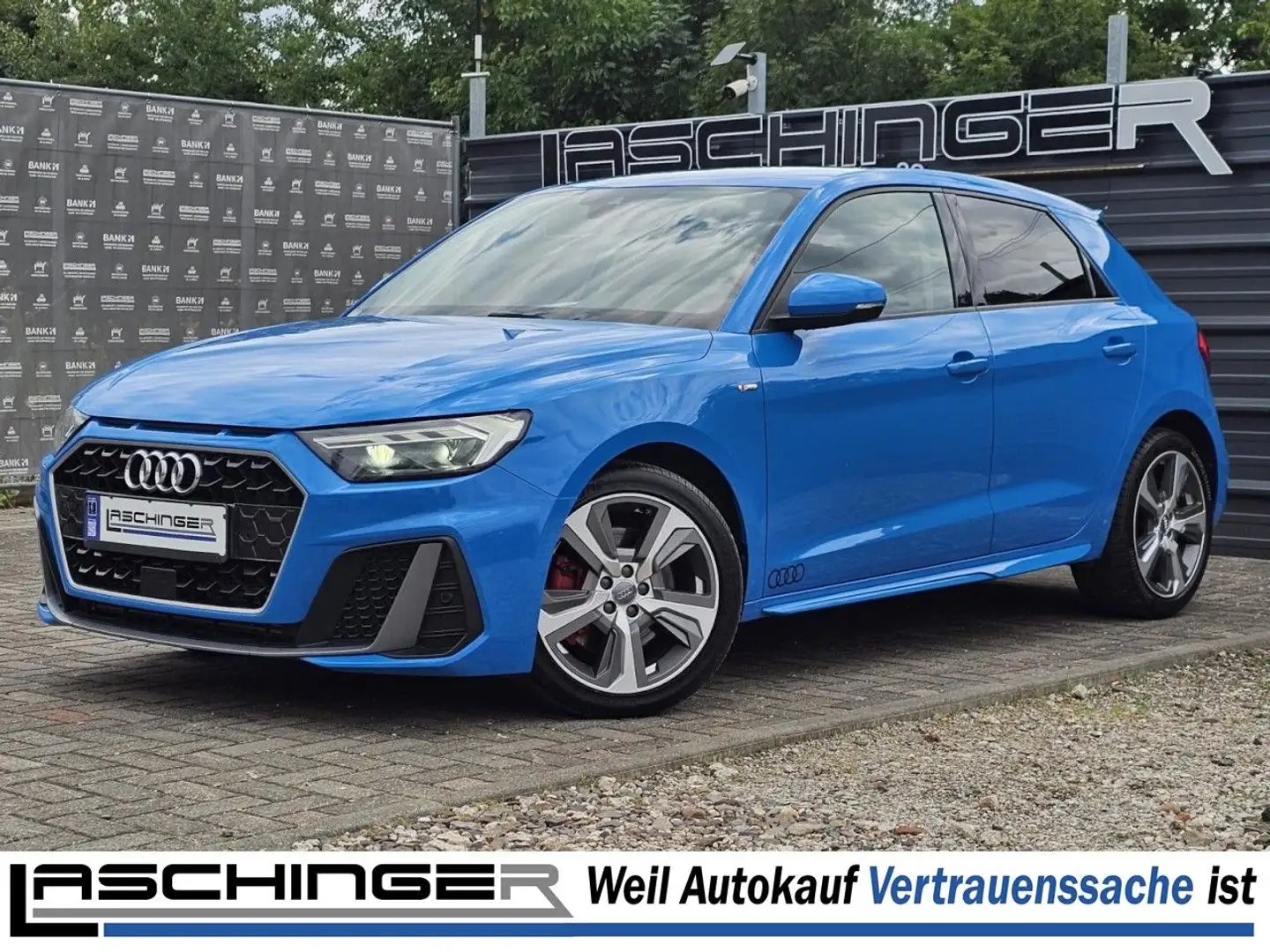 Audi A1 Sportback 40TFSI S-LINE LED NAVI S-TRON VITUA Blauw - 1