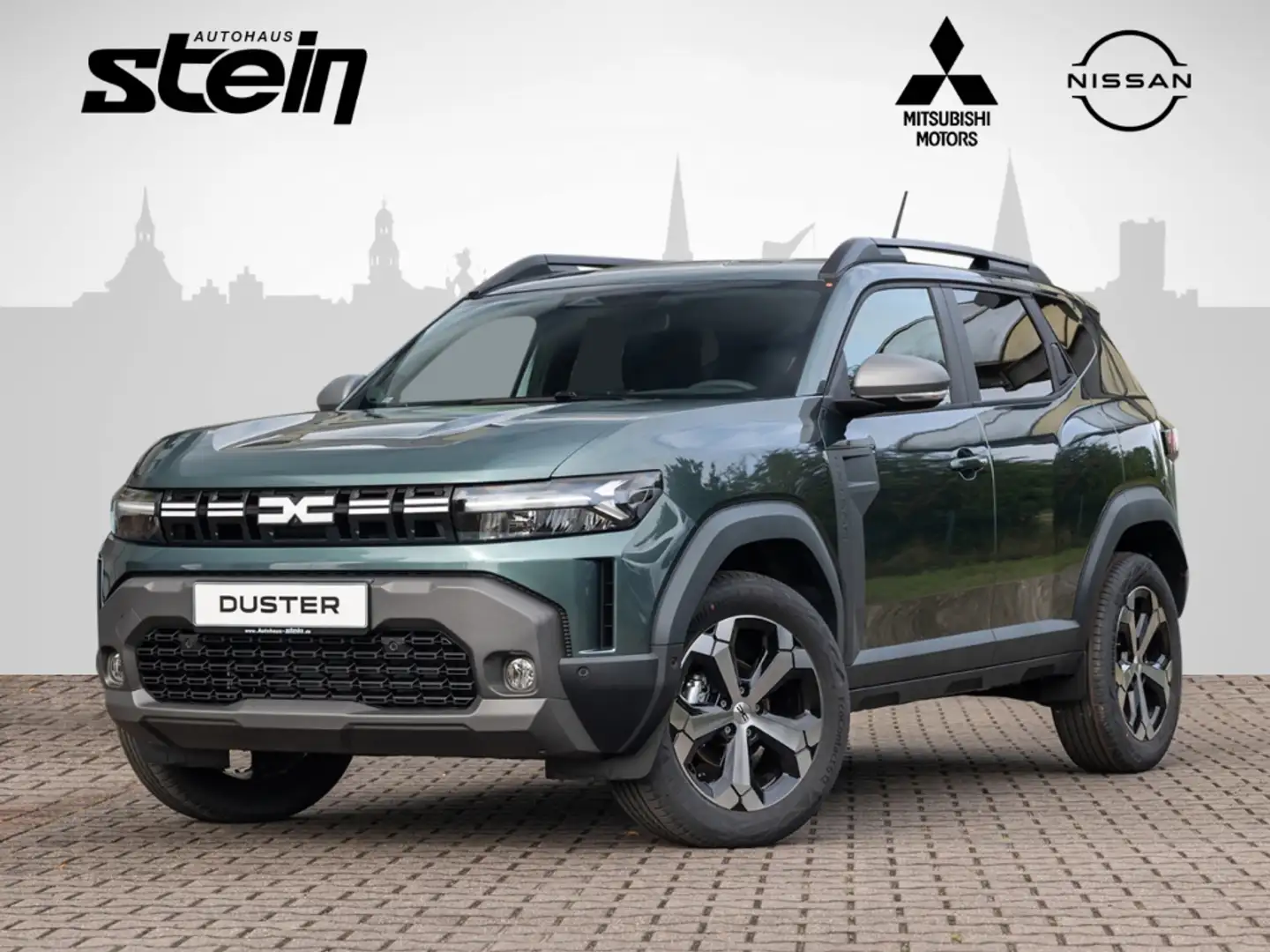 Dacia Duster III 1.2 Mild-Hybrid EU6e TCe 130 Journey Navi Digi Grün - 1