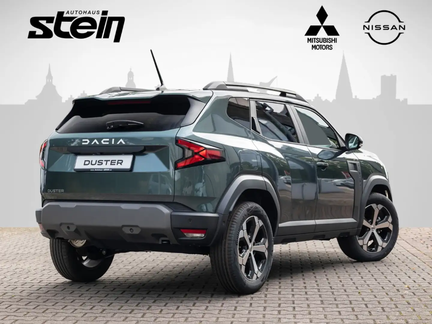 Dacia Duster III 1.2 Mild-Hybrid EU6e TCe 130 Journey Navi Digi Grün - 2