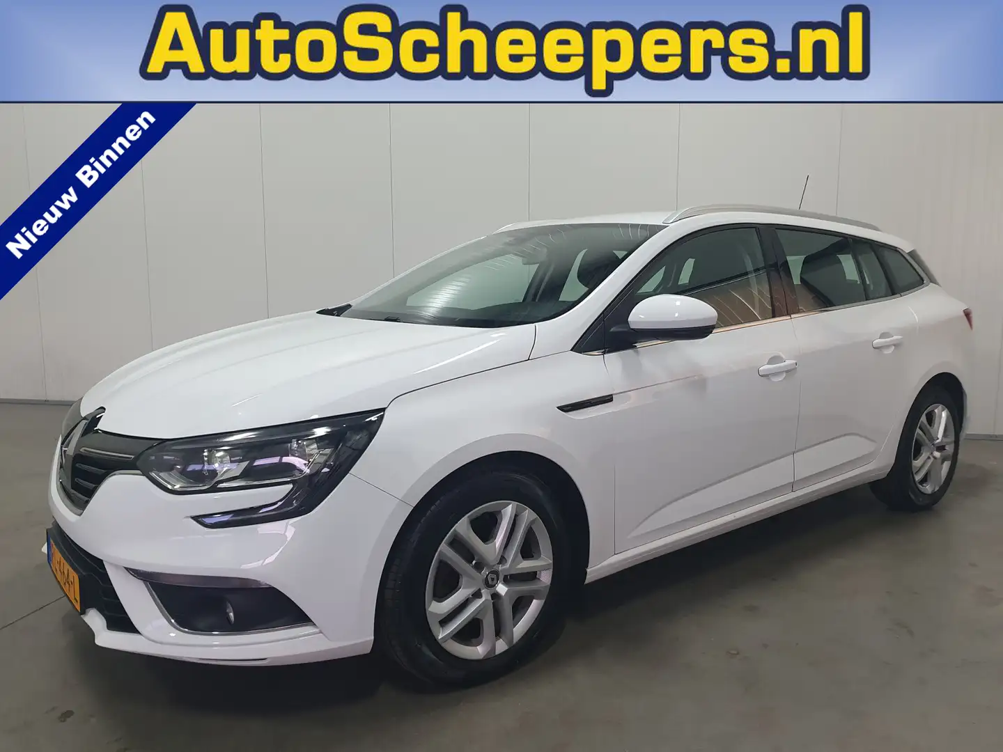 Renault Megane Estate 1.5 dCi Eco2 Zen NAVI/PDC/CRUISE/AIRCO/TRHA Blanc - 1