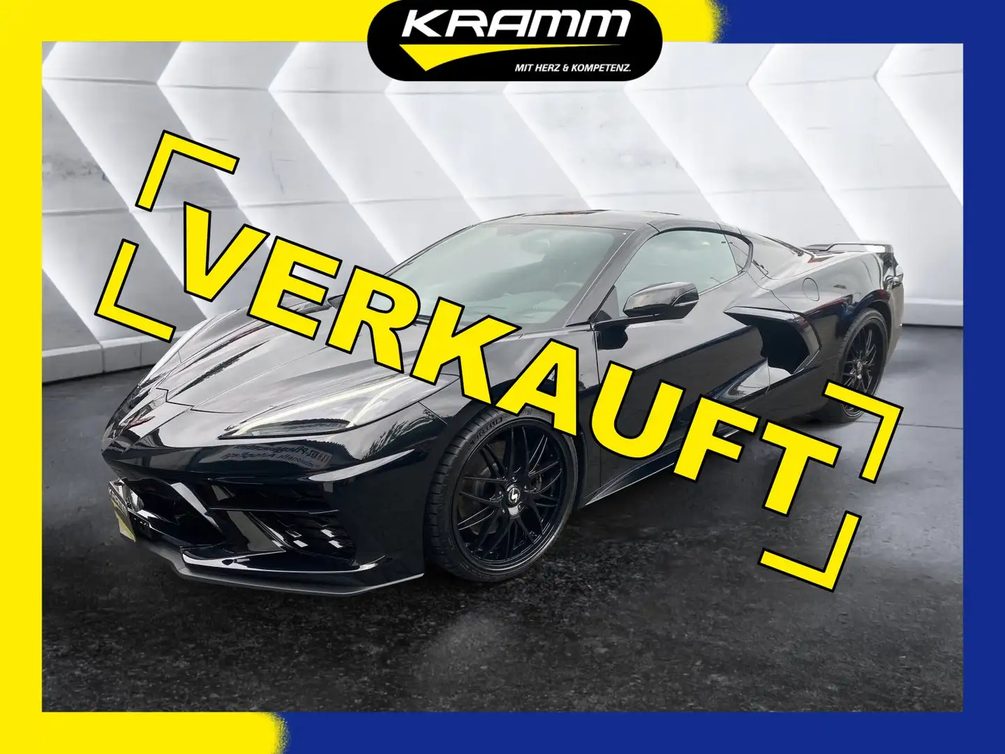 Corvette C8 COUPE 2LT Z51 6.2 V8 *Schmidt Felgen* Schwarz - 1