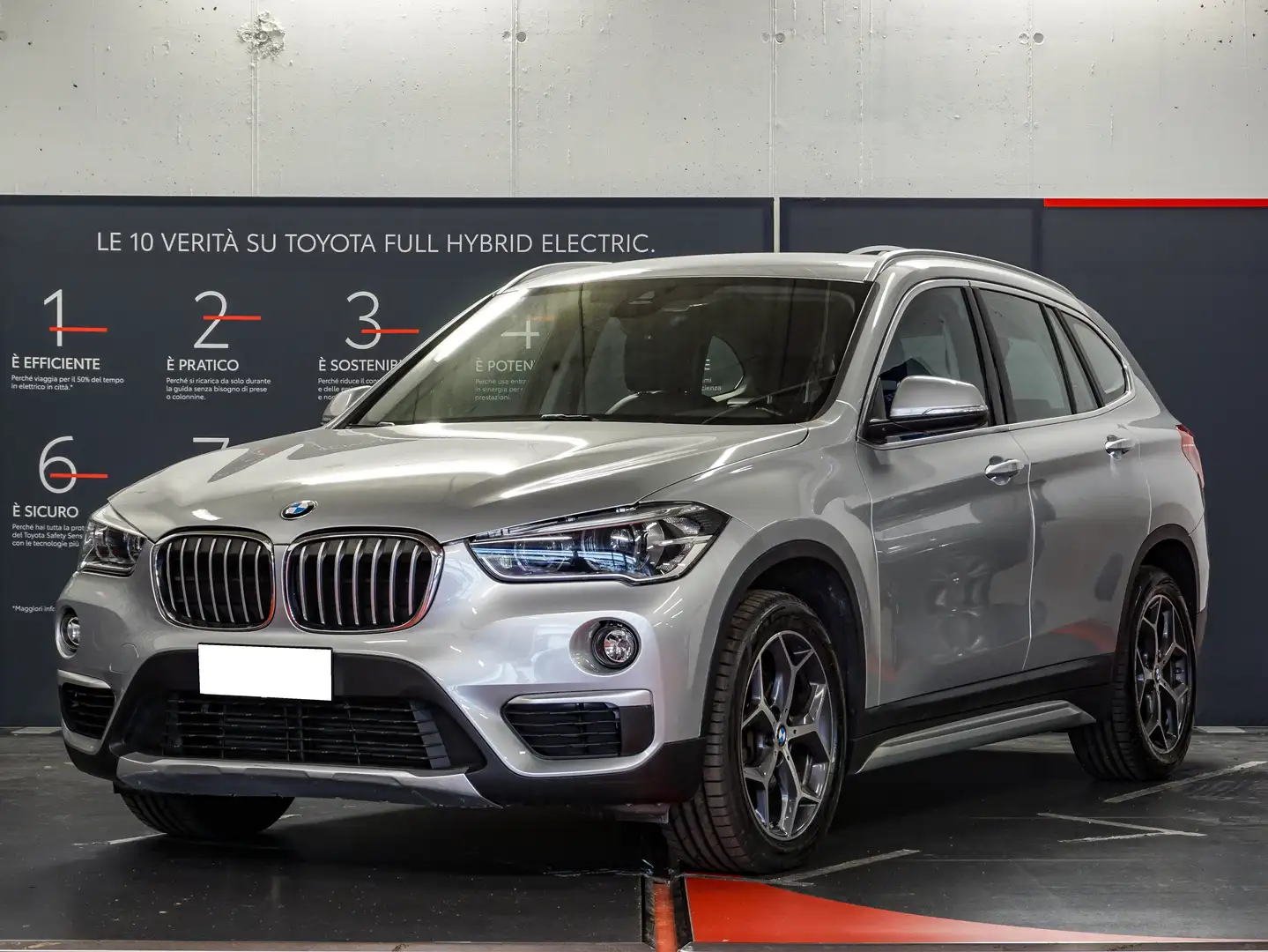 BMW X1 xdrive18d Sport auto my18 Argento - 1