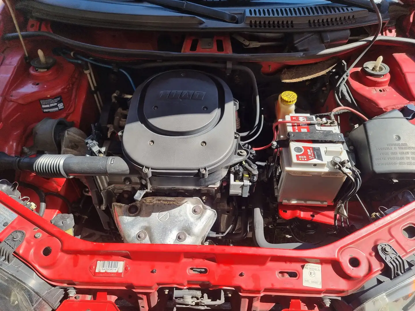 Fiat Punto Fiat Punto 1.2 Euro 3 Neopatentati Rosso - 1