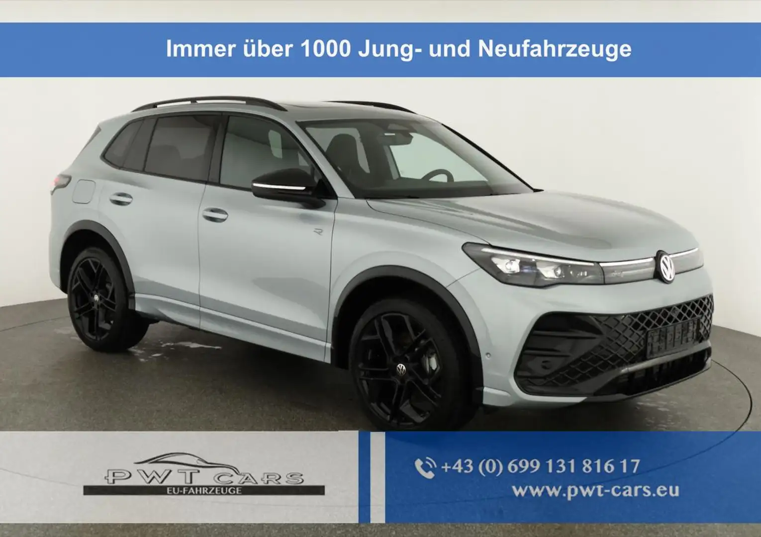 Volkswagen Tiguan 2.0 TSI 195 kW 4Motion R-Line DSG 4M Black Styl... Silber - 1