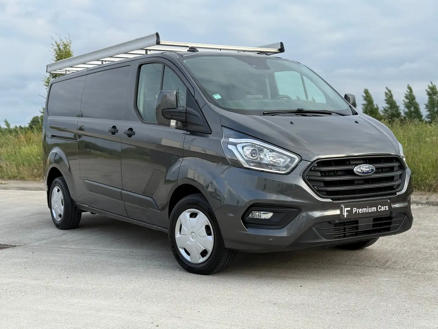Ford Transit Custom Automatique 3 places L2H1 46.000km ! Grijs - 1