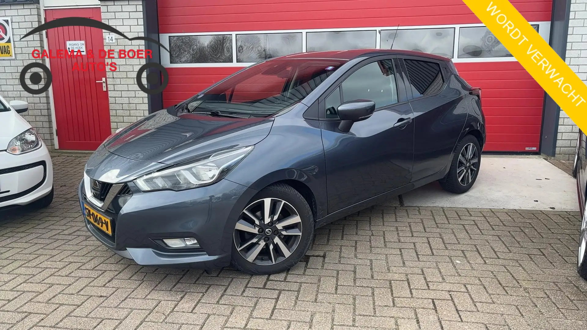 Nissan Micra 0.9 IG-T N-Connecta TREKHAAK / CAMERA / DAB+ / NAV Gris - 1