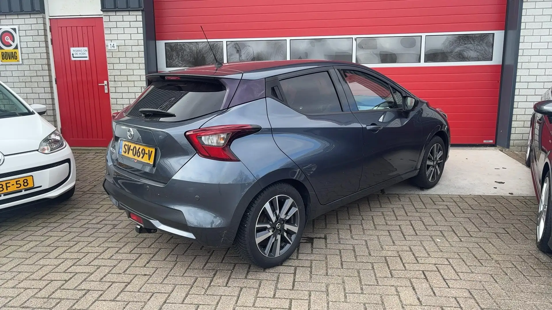 Nissan Micra 0.9 IG-T N-Connecta TREKHAAK / CAMERA / DAB+ / NAV Gris - 2