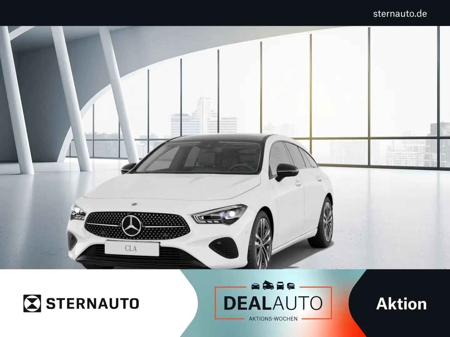 Mercedes-Benz CLA 180 CLA 180 SB Progressive/Navi/Pano.-Dach/Distronic Weiß - 1
