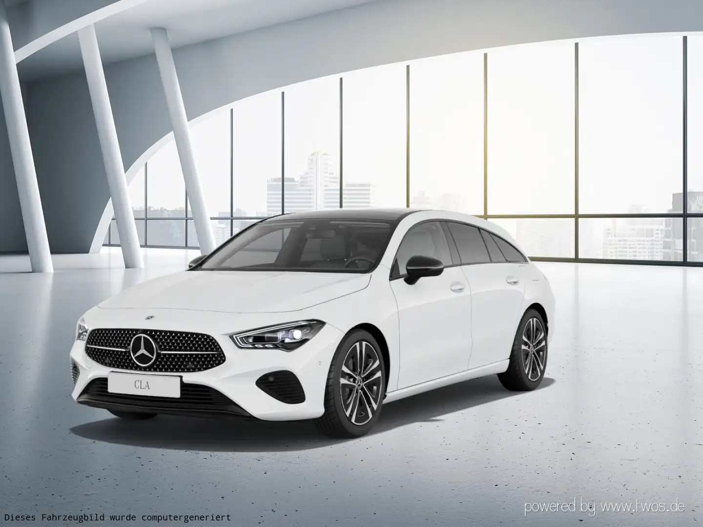 Mercedes-Benz CLA 180 CLA 180 SB Progressive/Navi/Pano.-Dach/Distronic Weiß - 2