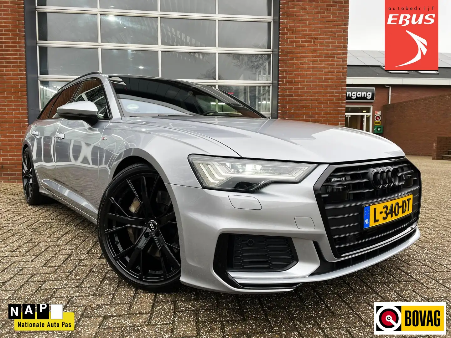 Audi A6 Avant 55 TFSI quattro Sport S line edition Grijs - 1