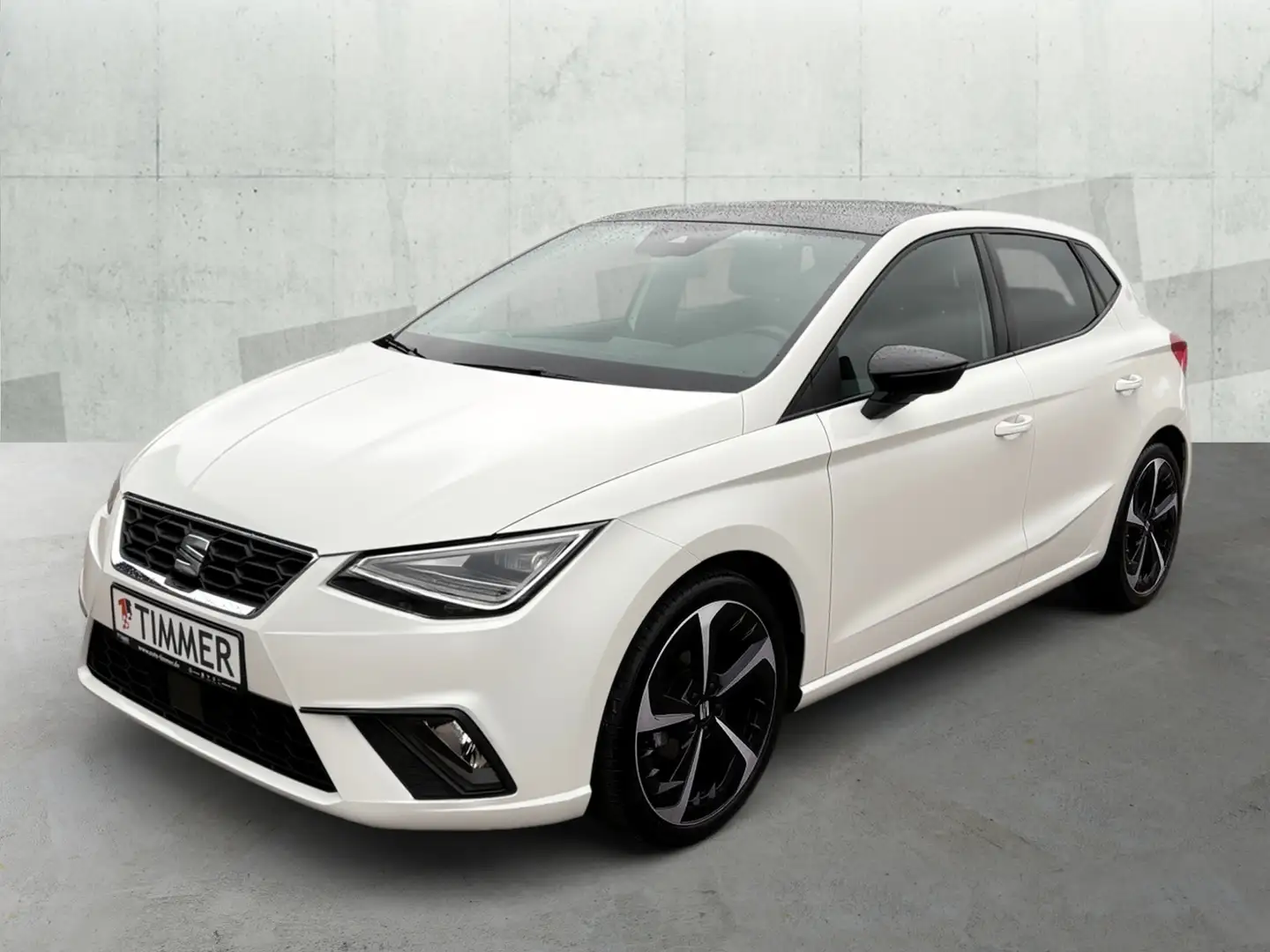 SEAT Ibiza 1.0 TSI FR +BEATS +PANO +LED +NAVI +SHZ +18" +CAR Weiß - 2