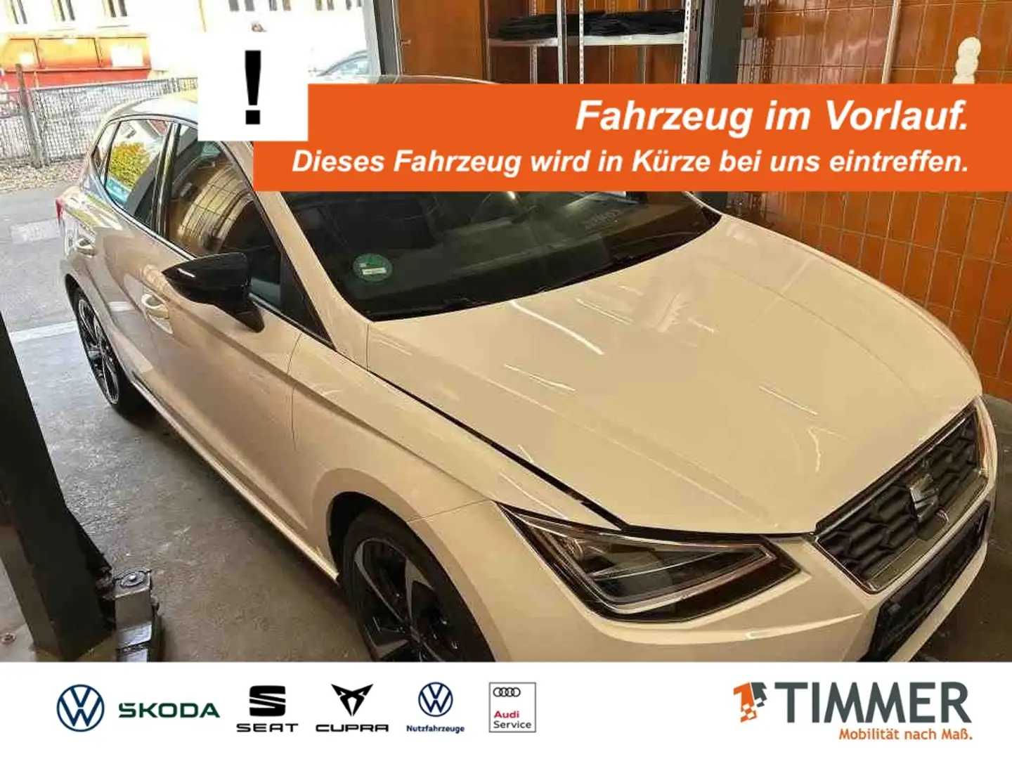 SEAT Ibiza 1.0 TSI FR +BEATS +PANO +LED +NAVI +SHZ +18" +CAR Weiß - 1