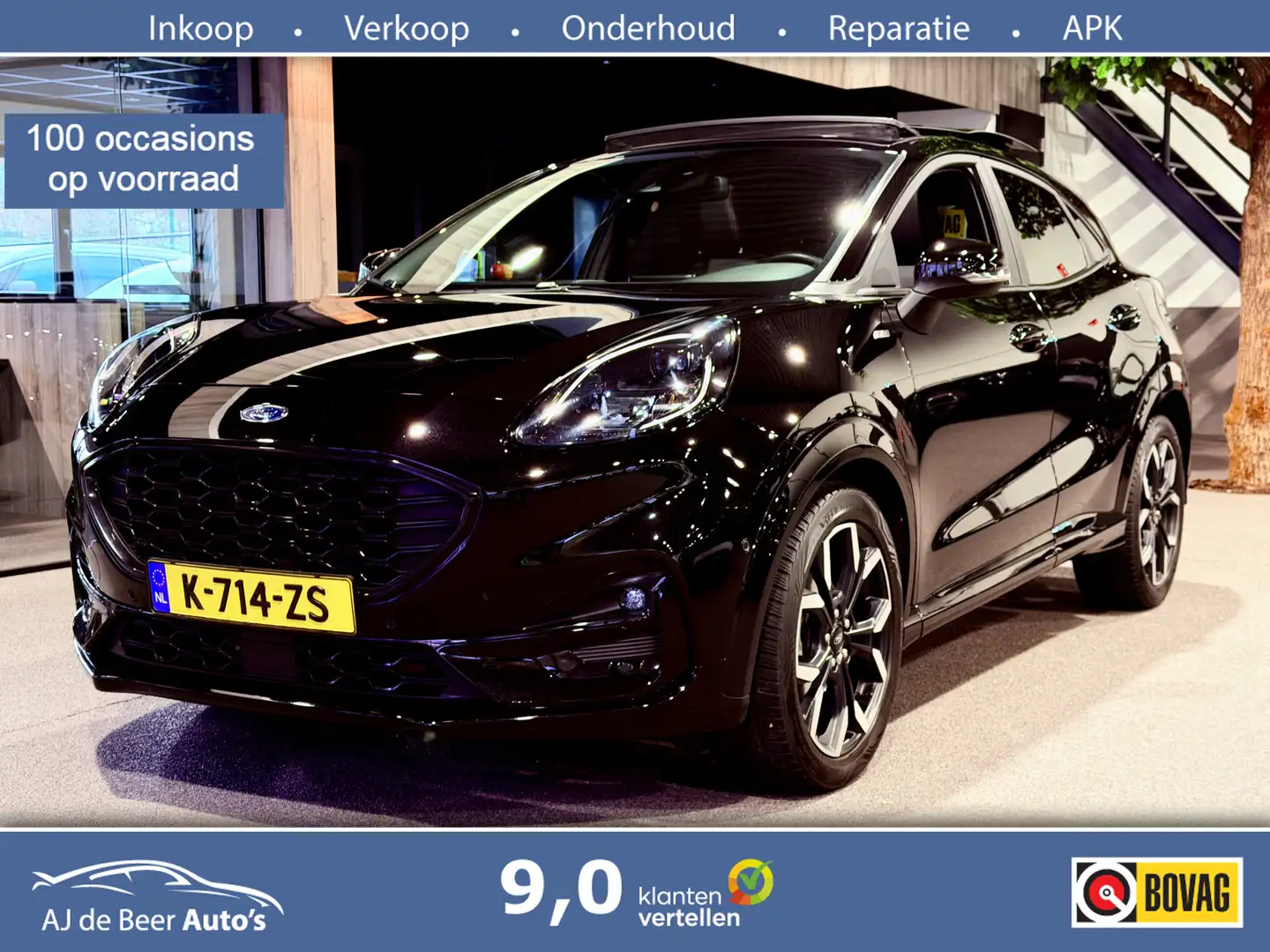 Ford Puma 155pk EcoBoost Hybrid ST-Line X Panorama | Camera Noir - 1