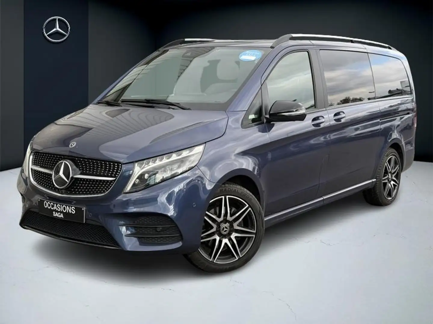 Mercedes-Benz V 300 Classe V d 4MATIC AVANTGARDE Long Blauw - 1