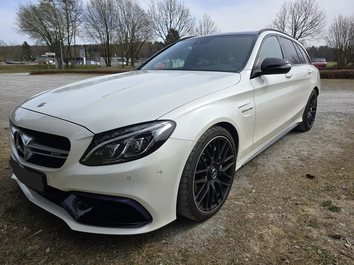 Mercedes-Benz C 63 AMG C-Klasse T-Modell T Speedshift 7G-MCT Blanc - 1