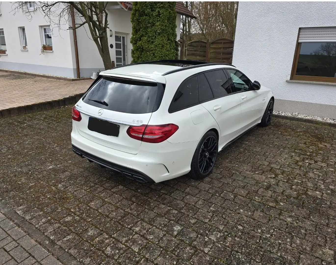 Mercedes-Benz C 63 AMG C-Klasse T-Modell T Speedshift 7G-MCT Blanc - 2