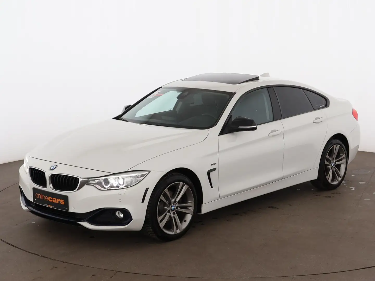 BMW 420 420d Gran Coupe xDrive Sport Line Aut XENON SKY Weiß - 2