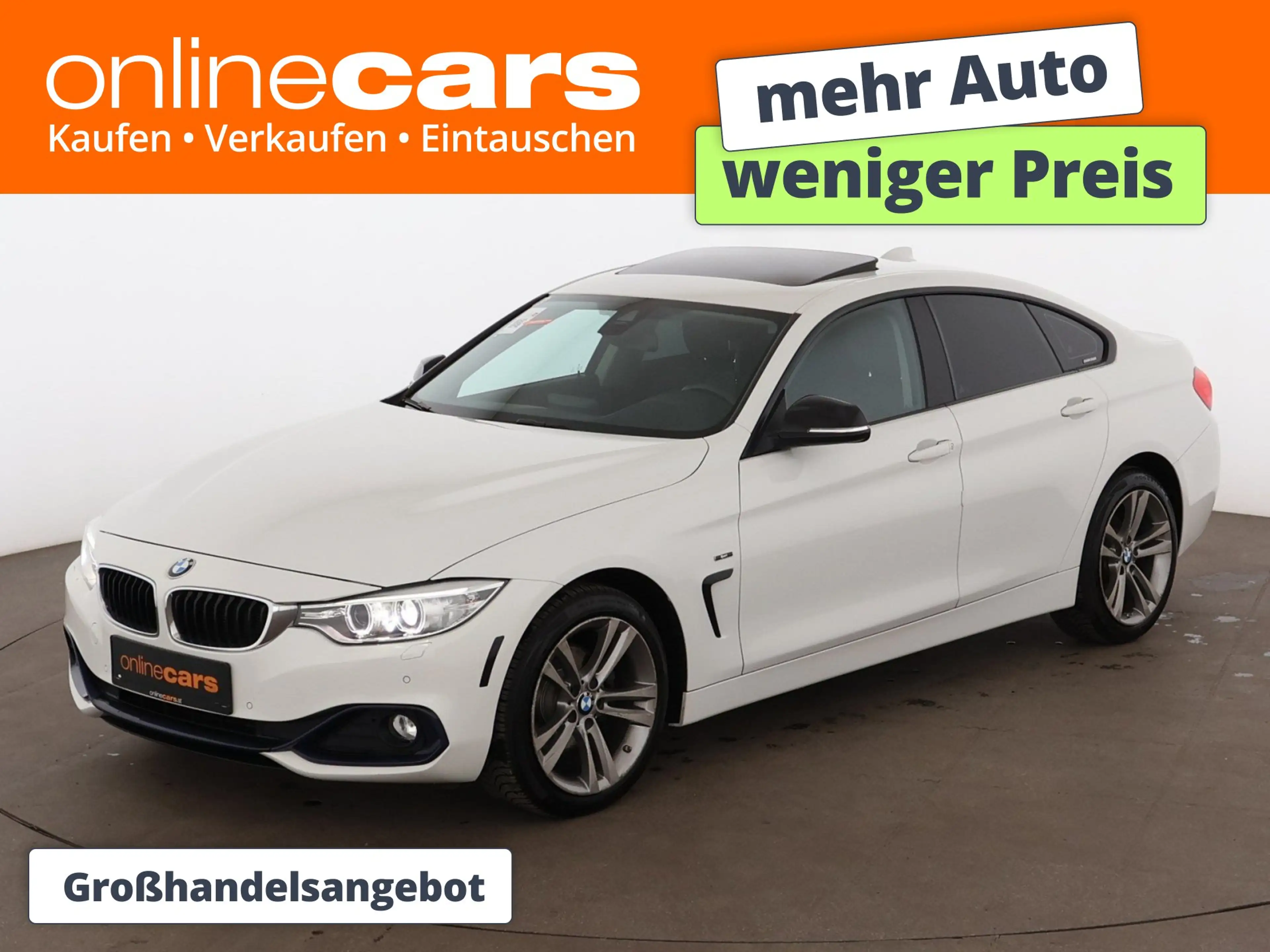 BMW 420 420d Gran Coupe xDrive Sport Line Aut XENON SKY